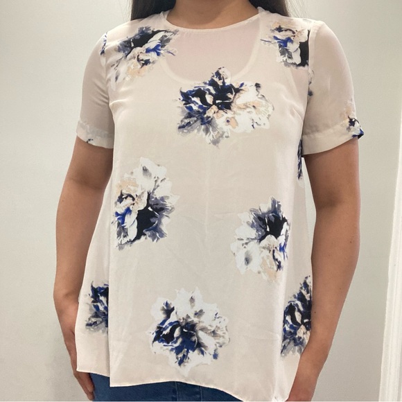 High low Tshirt blouse top Vince camuto - Picture 1 of 8